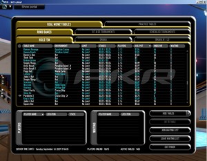 La premiere salle de poker en 3D